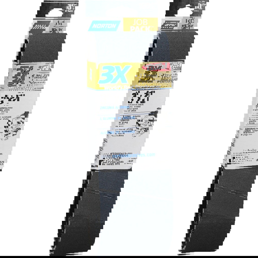 PORTABLE BELTS 3 X 21 (PKG/5) 100 GRIT